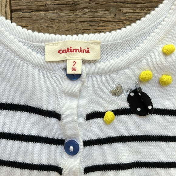 Catimini Toddler Spring Lightweight Sweater. Size 2(86) - Picture 5 of 10